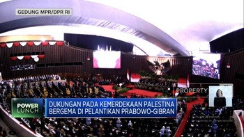 Video: Dukungan Kemerdekaan Palestina di Pelantikan Prabowo-Gibran