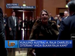 Video: Ke Australia, Raja Charles III Diteriaki Bukan Raja