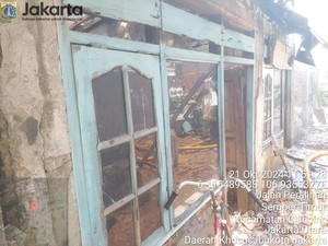 3 Kontrakan Dekat TPU Semper Jakut Hangus Terbakar, Diduga Korsleting