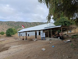 Melki Janji SMKN Berdinding Bambu di Pulau Komodo Segera Diperbaiki
