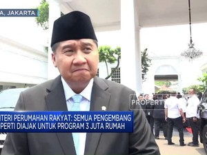Video: Maruarar Sirait Dilantik Jadi Menteri Perumahan Rakyat