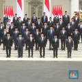 Momen Perdana, Kabinet Merah Putih Prabowo-Gibran Foto Bersama