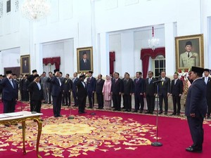 Sah! 48 Menteri Kabinet Merah Putih Prabowo-Gibran Dilantik Pagi Ini