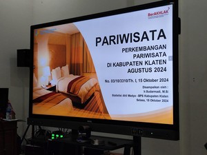 Tingkat Hunian Kamar Hotel di Klaten Capai 18,78% pada Agustus 2024
