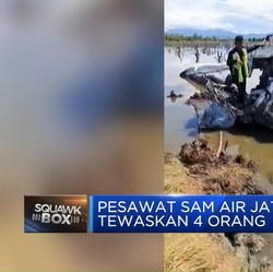 Video: Pesawat SAM Air Jatuh di Gorontalo, Tewaskan 4 Orang