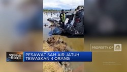Video: Pesawat SAM Air Jatuh di Gorontalo, Tewaskan 4 Orang