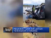 Video: Pesawat SAM Air Jatuh di Gorontalo, Tewaskan 4 Orang