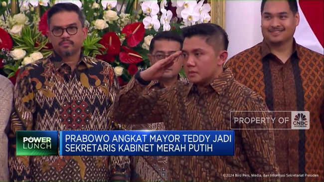 Video: Prabowo Angkat Mayor Teddy Jadi Sekretaris Kabinet Merah Putih