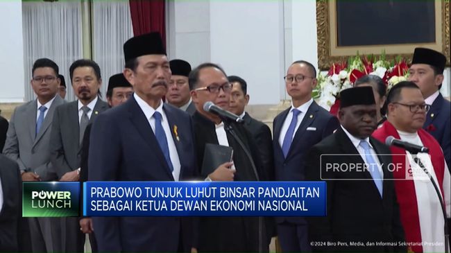 Video: Luhut Jadi Ketua Dewan Ekonomi Nasional di Kabinet Prabowo