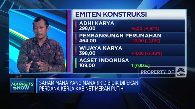 Video: Saham Sektor Ini Bakal Cuan Usai Kabinet Merah Putih Dilantik