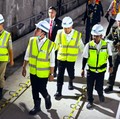 Hari Pertama Kerja, Gibran Blusukan ke Proyek MRT Jakarta