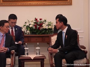 Gibran Terima Kunjungan Wapres China, Apa yang Dibahas?