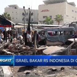 Video: Israel Bakar RS Indonesia di Gaza