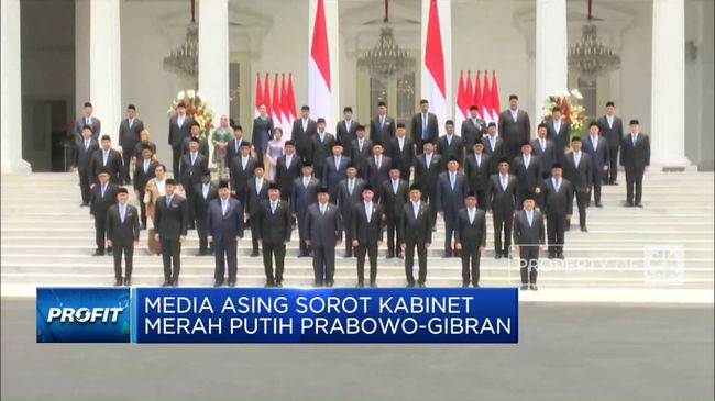 Video: Media Asing Sorot Kabinet "Gemuk" Merah Putih Prabowo-Gibran