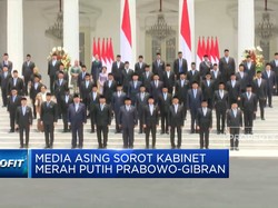 Video: Media Asing Sorot Kabinet "Gemuk" Merah Putih Prabowo-Gibran