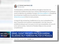 Video: Dilarang Ikut Pameran Militer, Israel Gugat Presiden Macron