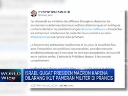 Video: Dilarang Ikut Pameran Militer, Israel Gugat Presiden Macron