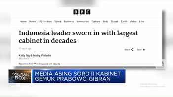 Video: Media Asing Soroti Kabinet Gemuk Prabowo-Gibran