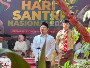 Cak Imin Pimpin Hari Santri di Ponpes Bekasi: Harus Jadi Hari Antikekerasan