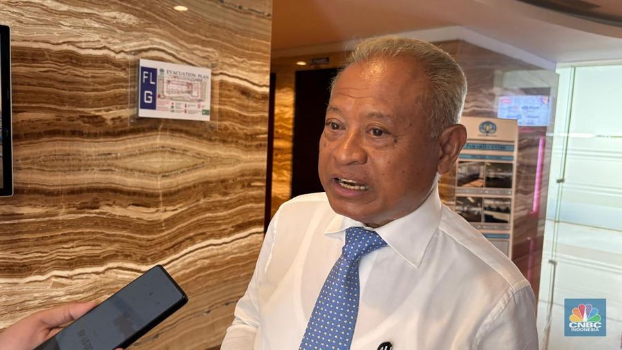 Penasihat Khusus Presiden Urusan Energi, Purnomo Yusgiantoro, saat ditemui di acara Seminar Publik CSIS, Selasa (22/10/2024). (²©²ÊÍøÕ¾/Firda Dwi Muliawati)