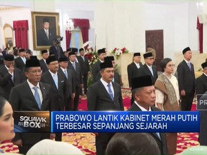 Video: Prabowo Lantik Kabinet Merah Putih Terbesar Sepanjang Sejarah