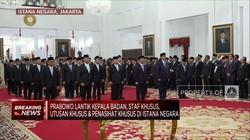 Video: Prabowo Lantik Kepala Badan,Utusan, Penasihat & Staf Khusus