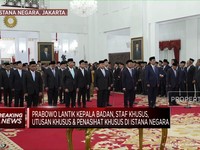 Video: Prabowo Lantik Kepala Badan,Utusan, Penasihat & Staf Khusus