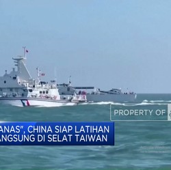 Video: Respons Aksi AS & Kanada, China Latihan Tembak di Selat Taiwan