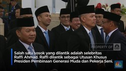 Sah! Prabowo Lantik 7 Utusan Khusus Presiden, Raffi Ahmad-Gus Miftah