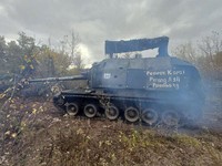 Kronologi Tulisan Pempek Palembang Muncul di Tank Perang Rusia