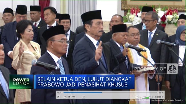 Video: Selain Ketua DEN, Luhut Diangkat Prabowo Jadi Penasihat Khusus