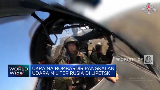 Video: Ukraina Bombardir Pangkalan Udara Militer Rusia di Lipetsk