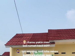 Viral Renovasi Rumah Subsidi Tadinya Sempit Jadi Terlihat Lega, Ini Caranya