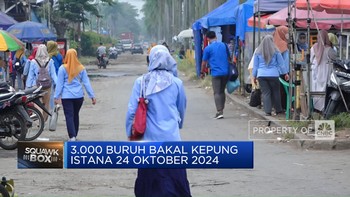 Video: 3.000 Buruh Bakal Kepung Istana 24 Oktober Esok