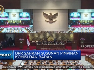 Video: DPR Sahkan Susunan Pimpinan Komisi dan Badan