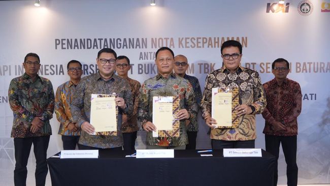 PTBA-KAI-Semen Baturaja Tingkatkan Kapasitas Bongkar Batu Bara