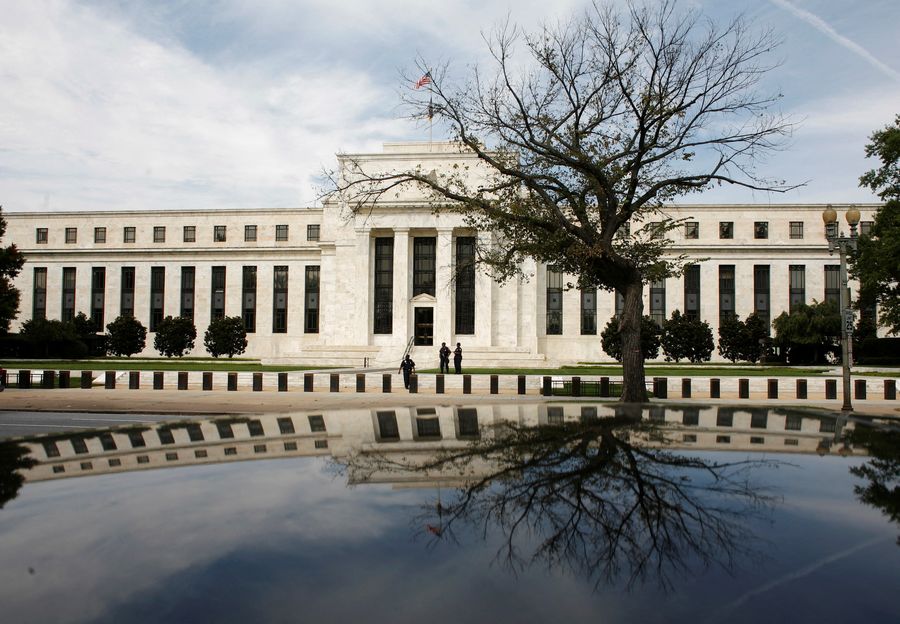 Gedung The Fed di Washington, Amerika Serikat. (REUTERS)