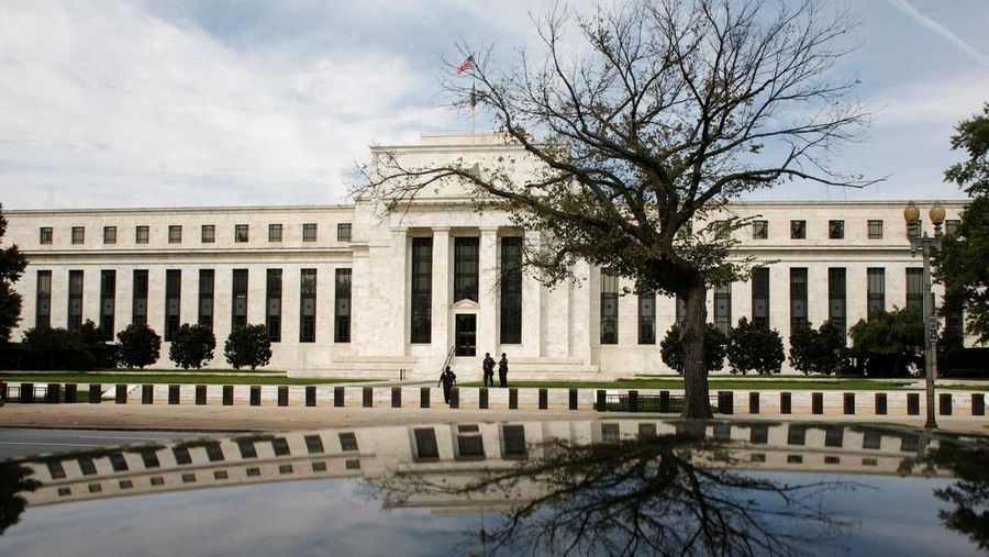 Gedung The Fed di Washington, Amerika Serikat. (REUTERS)