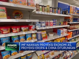  IMF Naikkan Proyeksi Ekonomi AS, Untuk Eropa & China Diturunkan