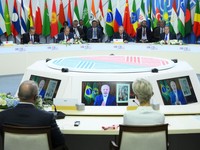 Putin hingga Xi Jinping Duduk Bareng di KTT BRICS Rusia, Bahas Apa?