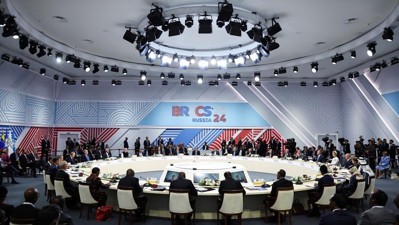 KTT BRICS di Kazan, Rusia, Rabu (23/10/2024). (REUTERS/BRICS-RUSSIA2024)