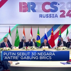 Video: Lawan Barat! Putin Sebut 30 Negara 'Antre' Gabung BRICS