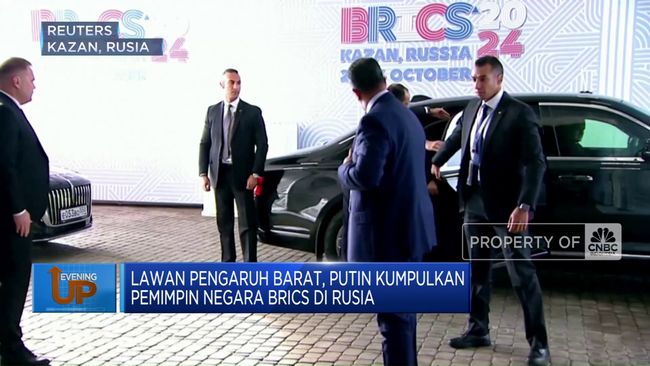 Video: Lawan Pengaruh Barat, Putin Kumpulkan Negara BRICS di Rusia