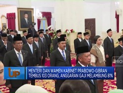 Video: Menteri dan Wamen Kabinet Tembus 103 Orang, Gaji Melambung 81%