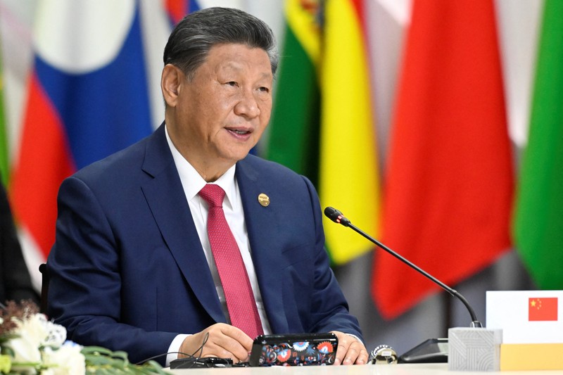 KTT BRICS di Kazan, Rusia, Rabu (23/10/2024). (REUTERS/BRICS-RUSSIA2024)