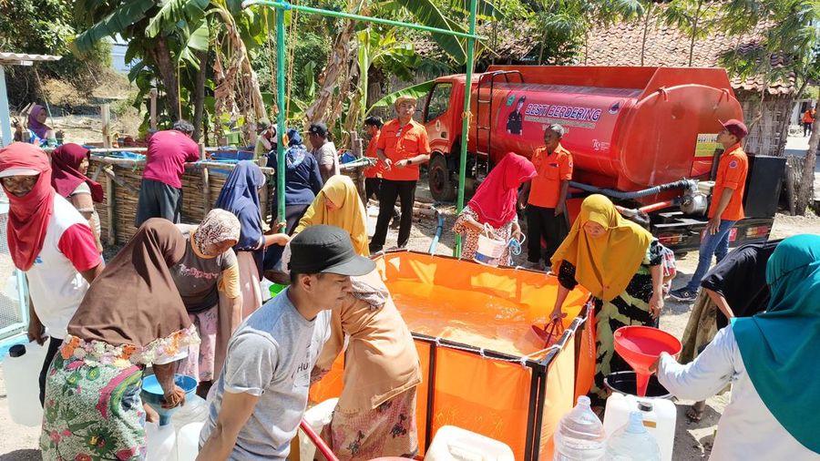 Suasana di Pamekasan, Madura beberapa waktu lalu. (Dok. Detikcom/Akhmad Zaini)