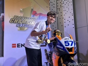 Begini Kondisi Pebalap Motor Dunia Aldi Satya Mahendra Usai Kecelakaan di Jogja