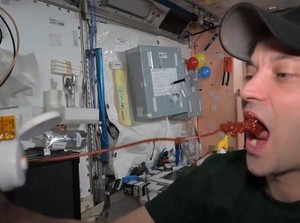 Begini Cara Astronot Makan Saus Tomat di Luar Angkasa