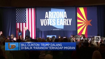 Video: Bill Clinton Tuduh Trump Dalang di Balik 'Paranoia' Imigran