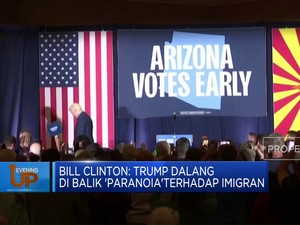 Video: Bill Clinton Tuduh Trump Dalang di Balik 'Paranoia' Imigran